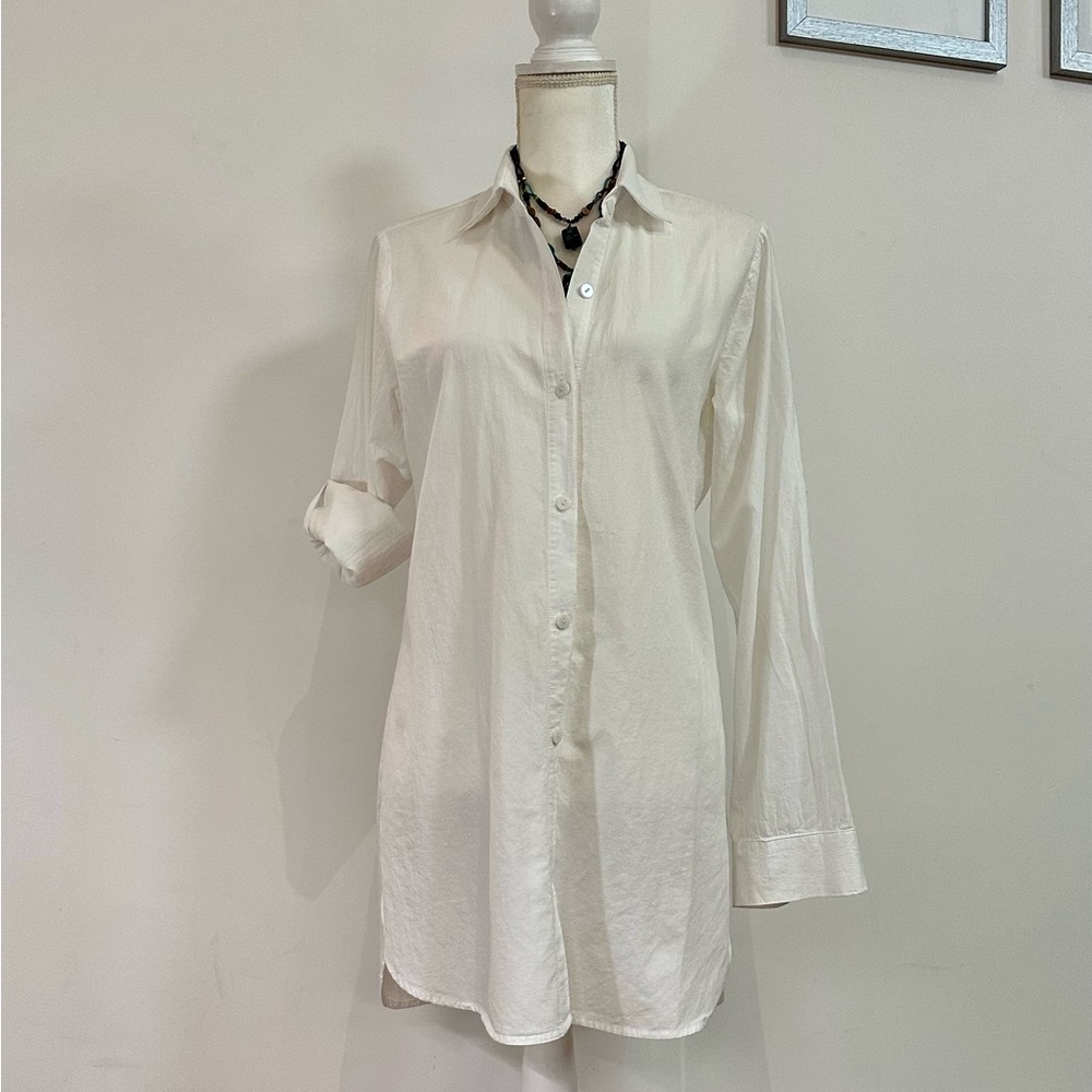 Tommy Bahama Boyfriend Shirt Beach Cover Up